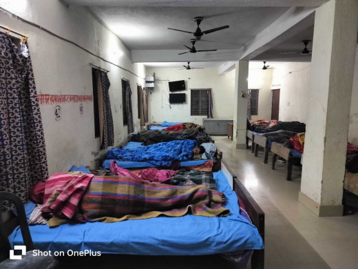 मैट्रिक परीक्षा के छात्रों के लिए रैन बसेरों की व्यवस्था